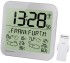 Часы настенные Bresser MyTime Meteotime LCD, серебристые Часы настенные Bresser MyTime Meteotime LCD, серебристые
