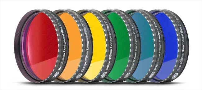 Набор цветных фильтров Baader Planetarium, 2" - 6 шт.