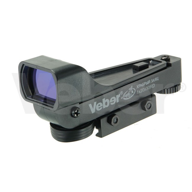 Прицел коллиматорный Veber Храбрый Заяц 1x20x30 RD Прицел коллиматорный Veber Храбрый Заяц 1x20x30 RD