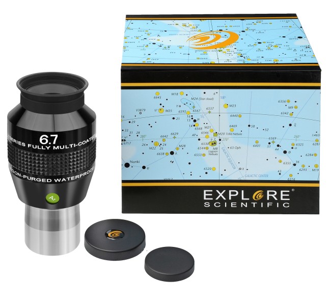 Окуляр Explore Scientific 82 гр Ar 6,7 мм, 1,25" Окуляр Explore Scientific 82 гр Ar 6,7 мм, 1,25"