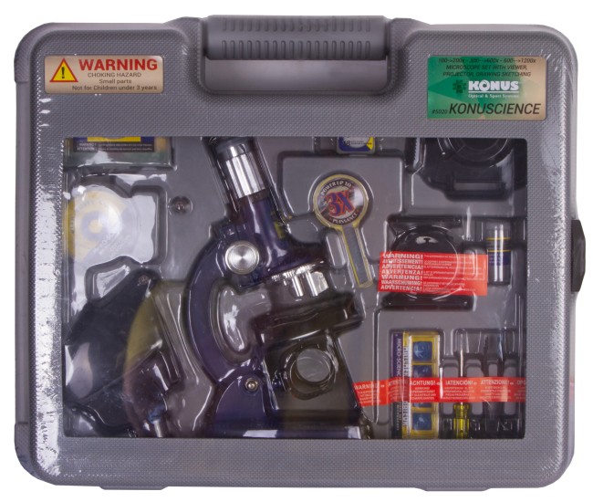 Микроскоп Konus Konuscience 1200x