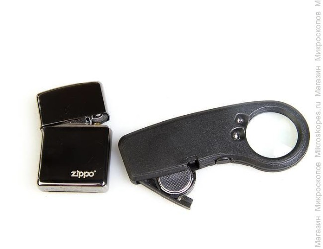 Лупа с подсветкой Veber MG21012-A, 6x, 30 мм Лупа с подсветкой Veber MG21012-A, 6x, 30 мм