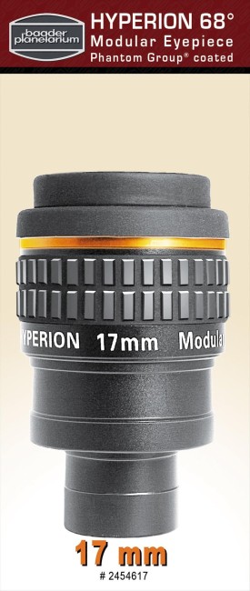 Окуляр Baader Planetarium Hyperion 17 мм, 1,25"-2" Окуляр Baader Planetarium Hyperion 17 мм, 1,25"-2"