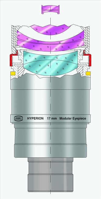 Окуляр Baader Planetarium Hyperion 17 мм, 1,25"-2" Окуляр Baader Planetarium Hyperion 17 мм, 1,25"-2"