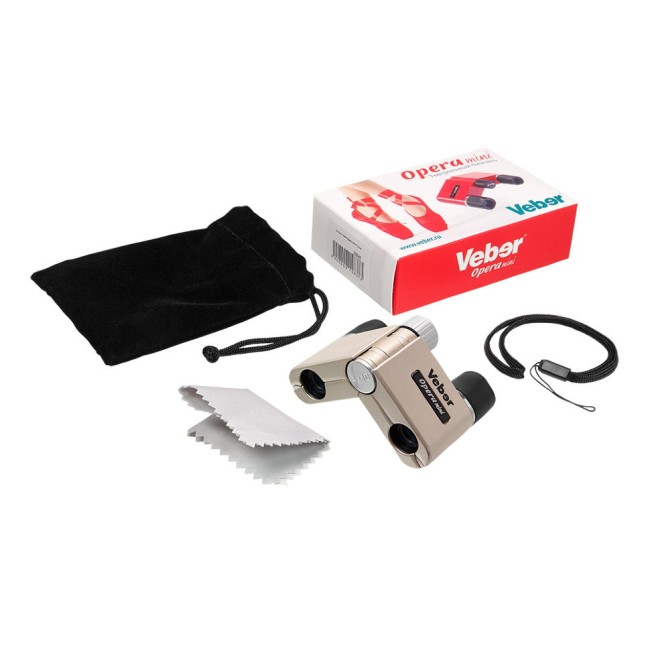 Бинокль Veber Opera mini 4x10 Grey Бинокль Veber Opera mini 4x10 Grey