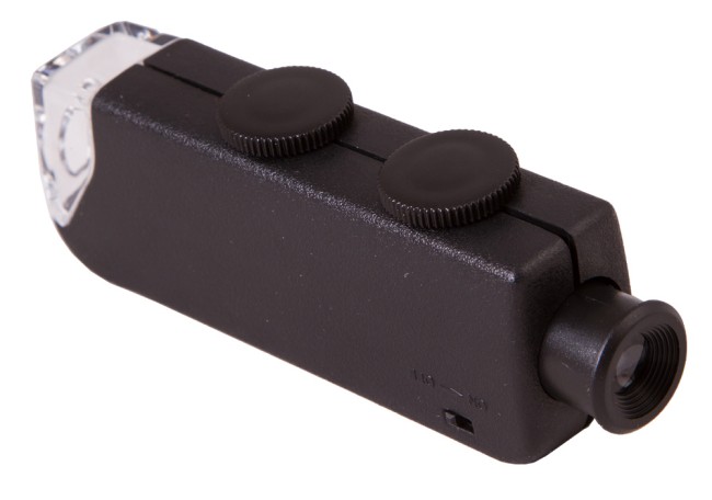 Микроскоп карманный Bresser 60x-100x со светодиодной подсветкой