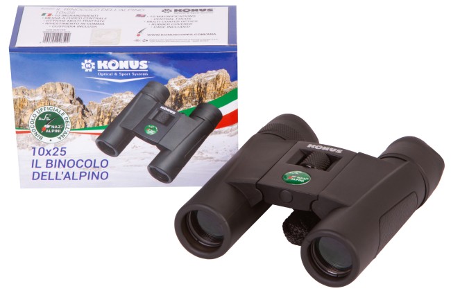 Бинокль Konus Alpino 10x25 Бинокль Konus Alpino 10x25