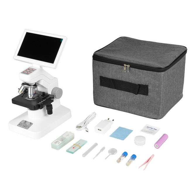 Цифровой микроскоп Микромед iMicro LCD (с нагревательным столиком)