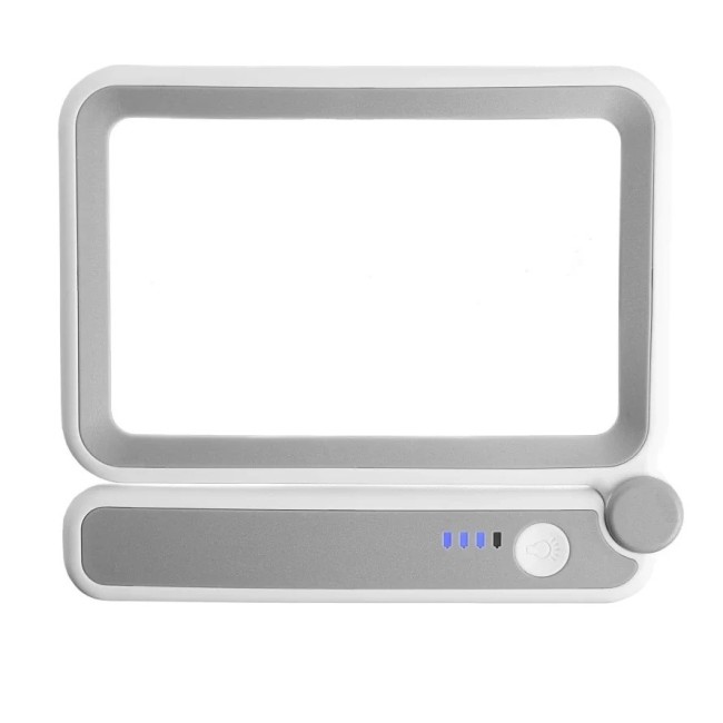 Лупа складная Veber MG12075 с подсветкой