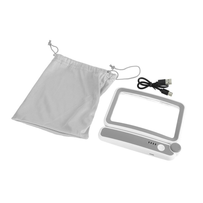 Лупа складная Veber MG12075 с подсветкой