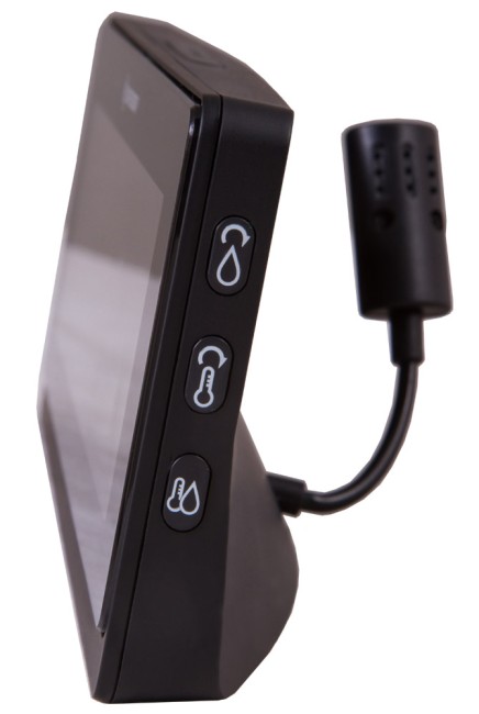 Метеостанция Bresser Temeo Life с цветным дисплеем, черная