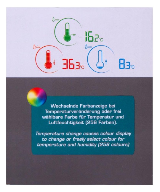 Метеостанция Bresser Temeo Life с цветным дисплеем, черная