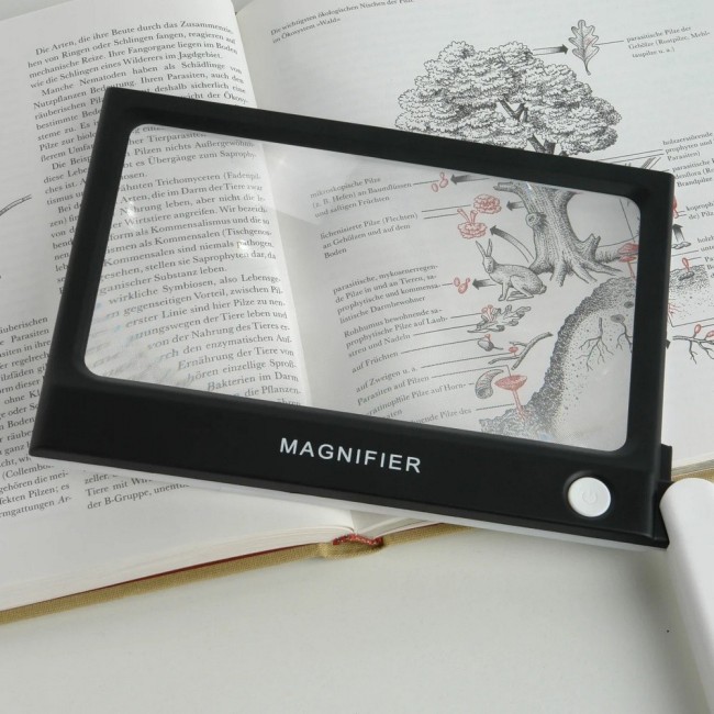 Лупа складная Veber MG1810 с подсветкой