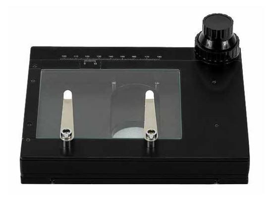 Предметный стол с микроподвижками (X,Y) МП7650 с проходящим светом