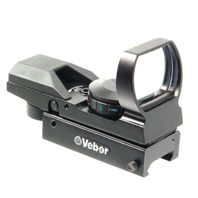 Прицел коллиматорный Veber 1x22x33 RG Weaver Прицел коллиматорный Veber 1x22x33 RG Weaver