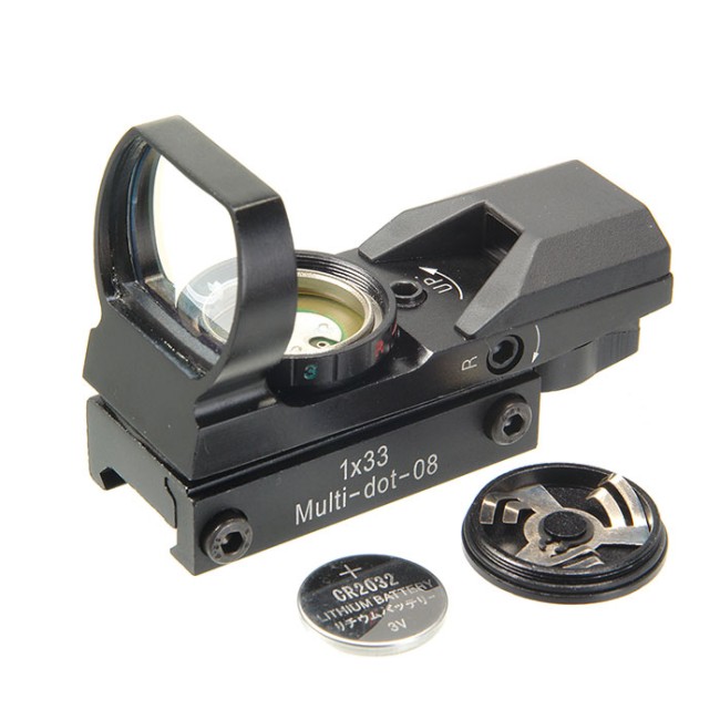 Прицел коллиматорный Veber 1x22x33 RG Weaver Прицел коллиматорный Veber 1x22x33 RG Weaver