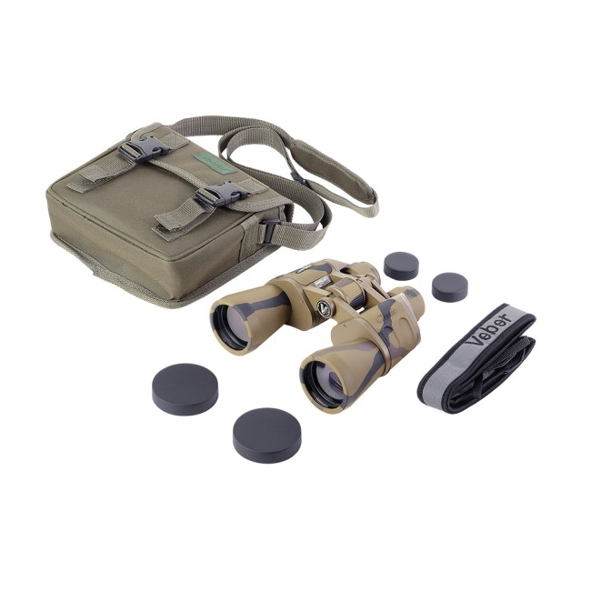Бинокль Veber Classic БПЦ 7x50 VR камуфлированный Бинокль Veber Classic БПЦ 7x50 VR камуфлированный