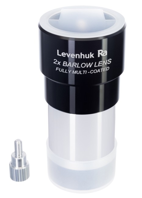 Линза Барлоу Levenhuk 2x, 1,25" Линза Барлоу Levenhuk 2x, 1,25"