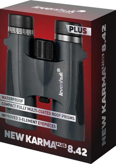 Бинокль Levenhuk New Karma PLUS 8x42 Бинокль Levenhuk New Karma PLUS 8x42