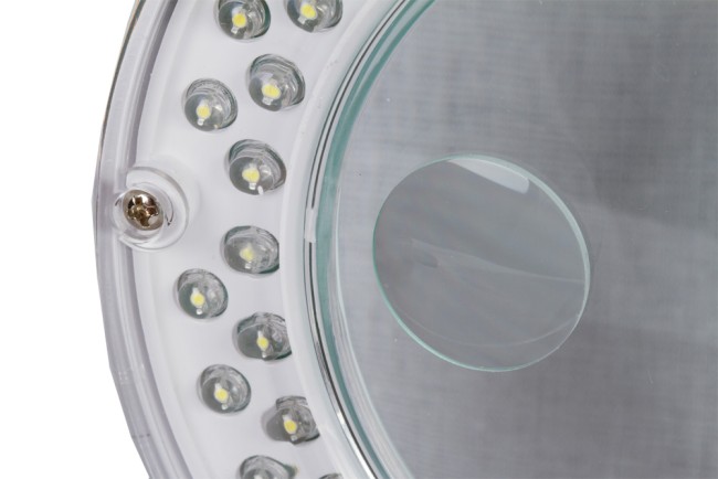 Лупа настольная Bresser 2х/4x, 100 мм, с подсветкой Лупа настольная Bresser 2х/4x, 100 мм, с подсветкой