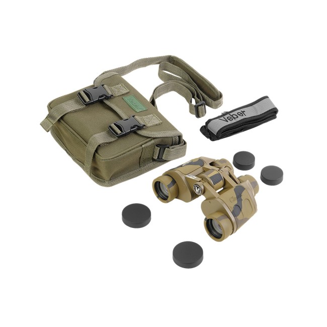 Бинокль Veber Classic БПШЦ 7x35 VRWA широкоугольный, камуфлированный Бинокль Veber Classic БПШЦ 7x35 VRWA широкоугольный, камуфлированный