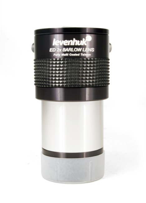 Линза Барлоу Levenhuk 2x, ED, 2" Линза Барлоу Levenhuk 2x, ED, 2"