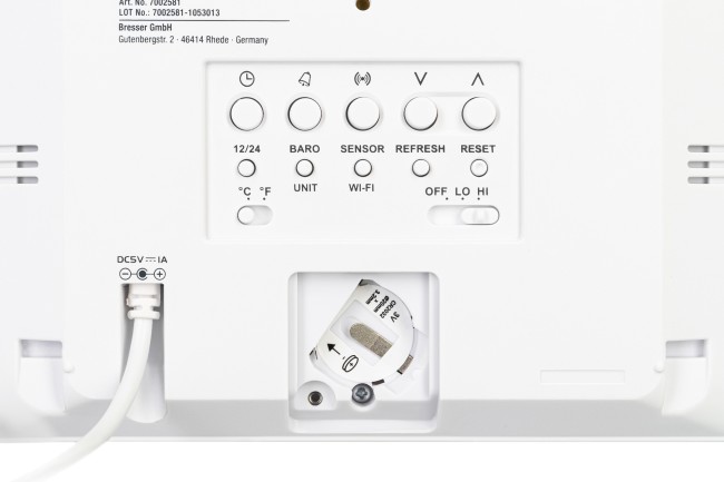 База для метеостанций Bresser Wi-Fi, белая База для метеостанций Bresser Wi-Fi, белая