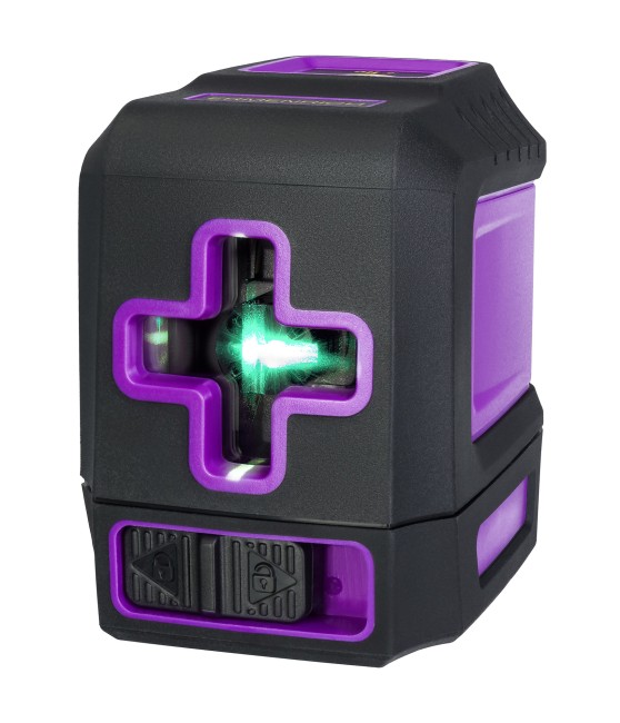 Лазерный уровень Ermenrich BASE LT30, фиолетовый